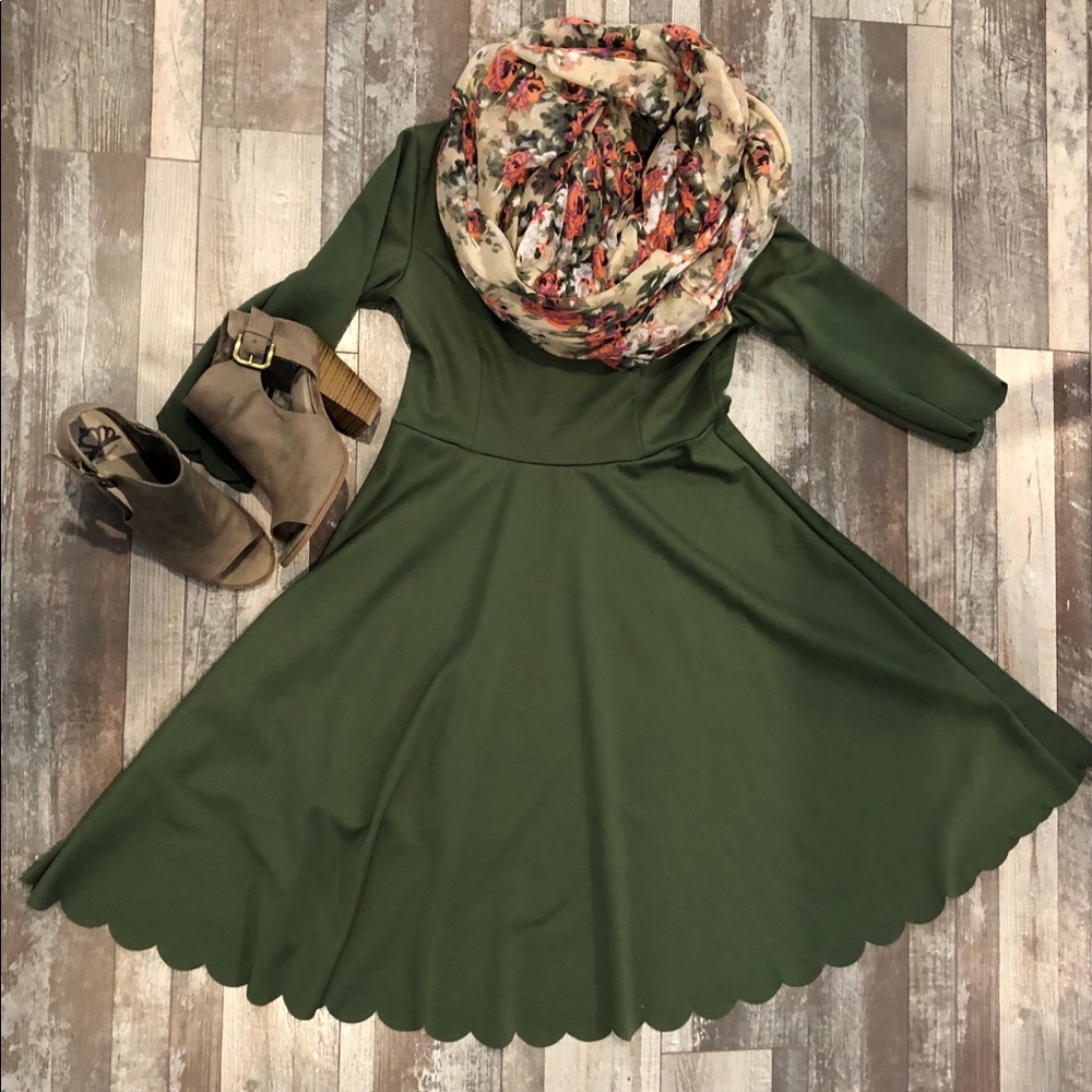 Pink Blush Maternity Dress with unique hemline